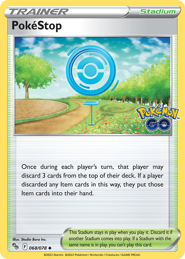 068/078 - PokéStop - Reverse Holo - (Uncommon]