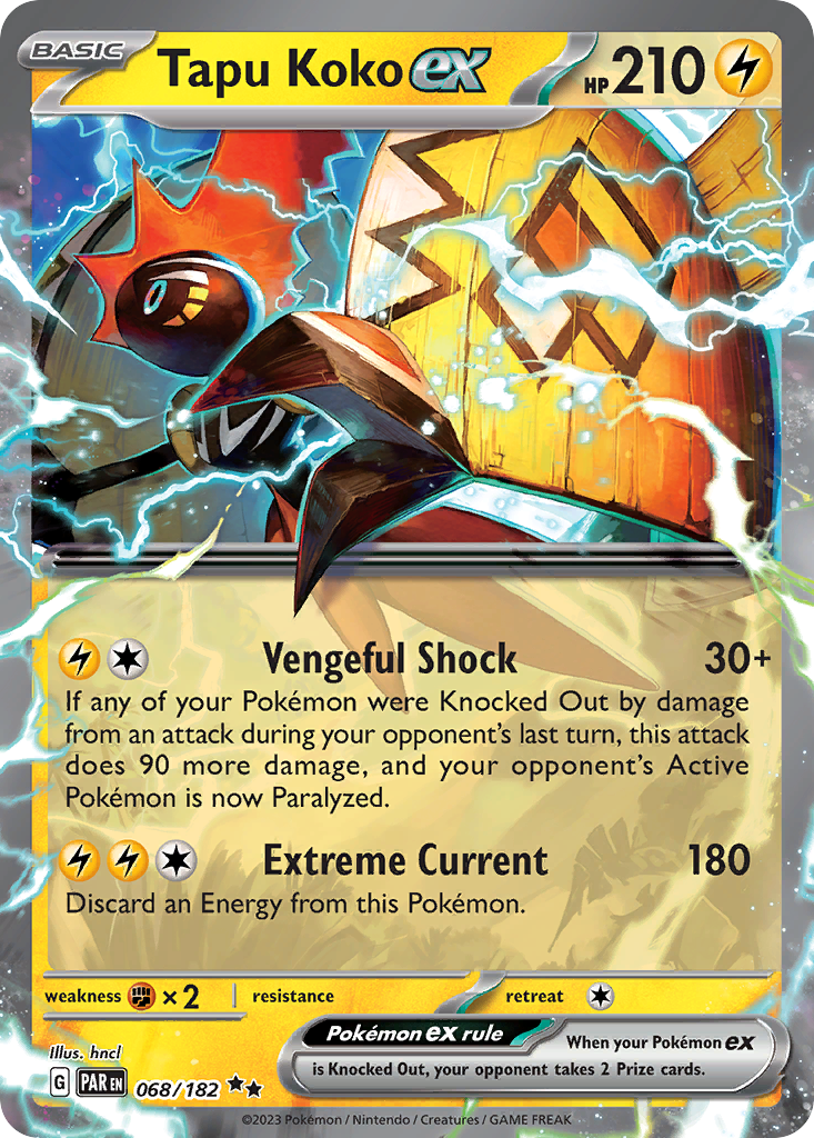 068/182 - Tapu Koko ex - [Double Rare]-Pokemeister