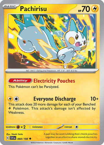 068/198 - Pachirisu - [Uncommon]