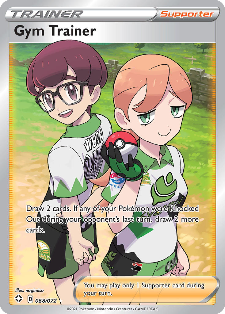 Pokémonkaart 068/072 - Gym Trainer - Shining Fates - [Rare Ultra]