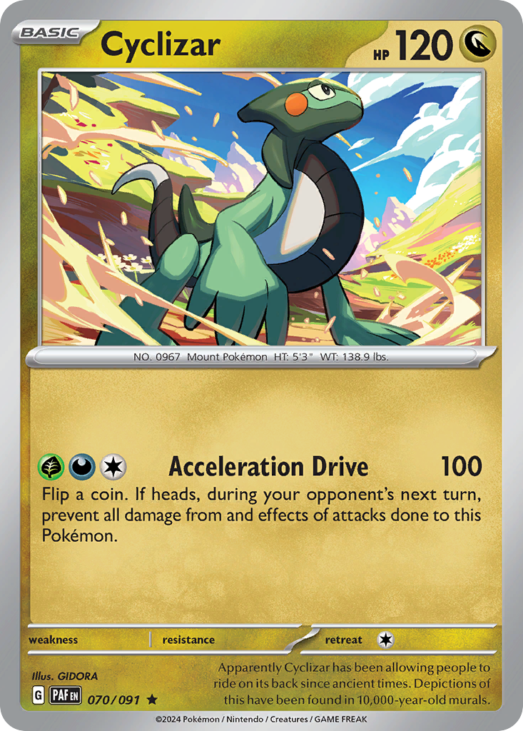 070/091 - Cyclizar - [Rare] - [Reverse Holo]