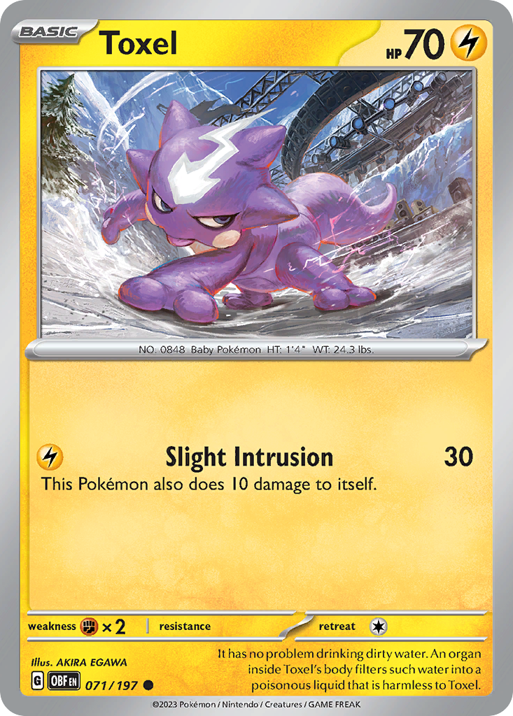 071/197 - Toxel - [Common] - Reverse Holo