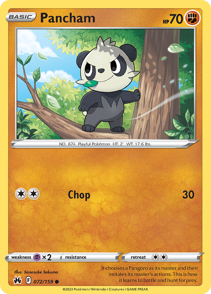 072/159 - Pancham - [Common] - Reverse Holo