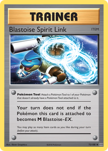 73/108 - Blastoise Spirit Link - [Uncommon]