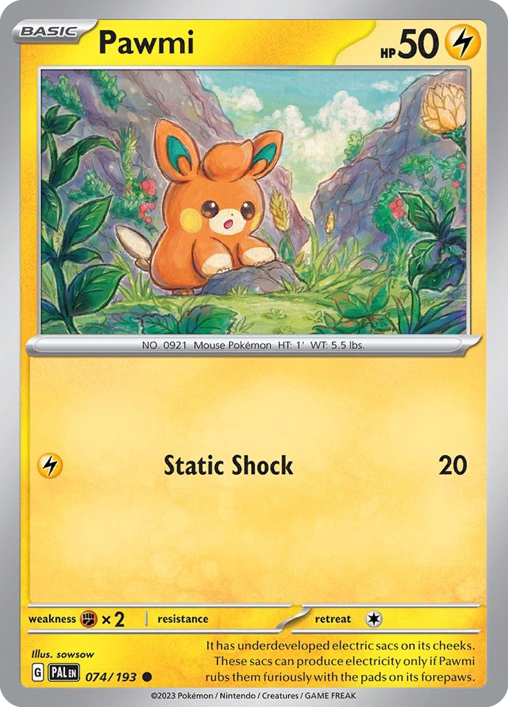 074/193 - Pawmi - [Common] - Reverse Holo