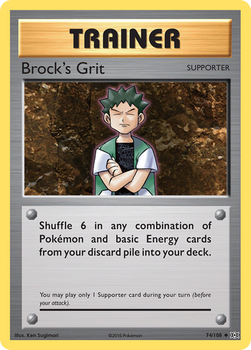 74/108 - Brock's Grit - [Uncommon]