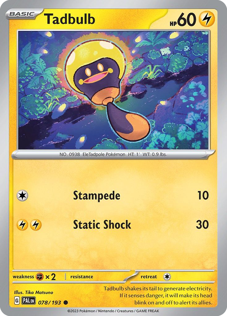 078/193 - Tadbulb - [Common] - Reverse Holo