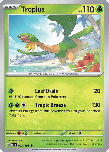 007/193 - Tropius - [Common]