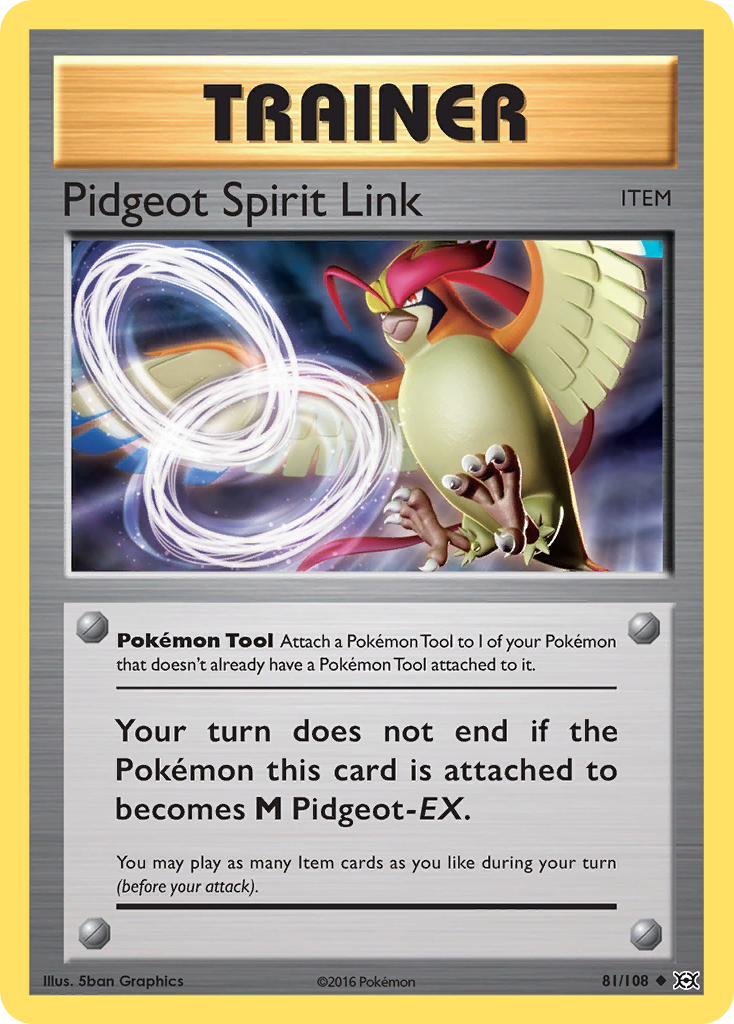 81/108 - Pidgeot Spirit Link - [Uncommon]