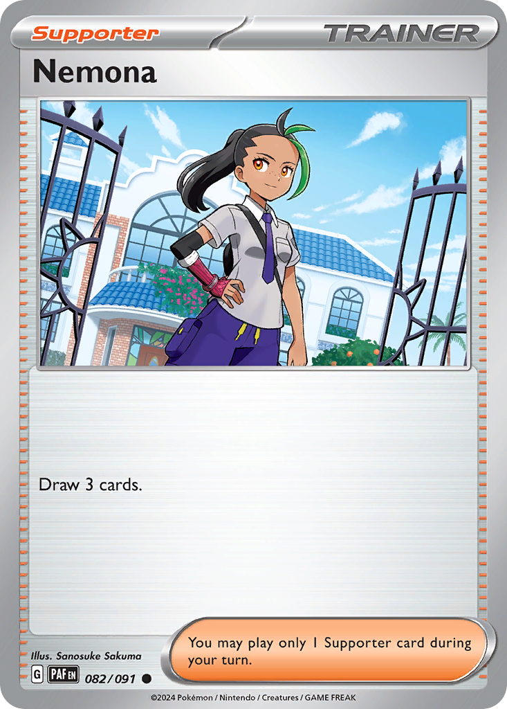 082/091 - Nemona - [Common] - [Reverse Holo]