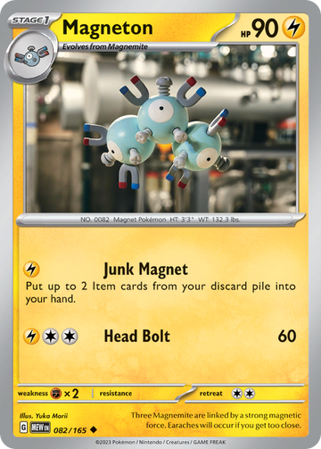 082/165 - Magneton - [Uncommon] - Reverse Holo