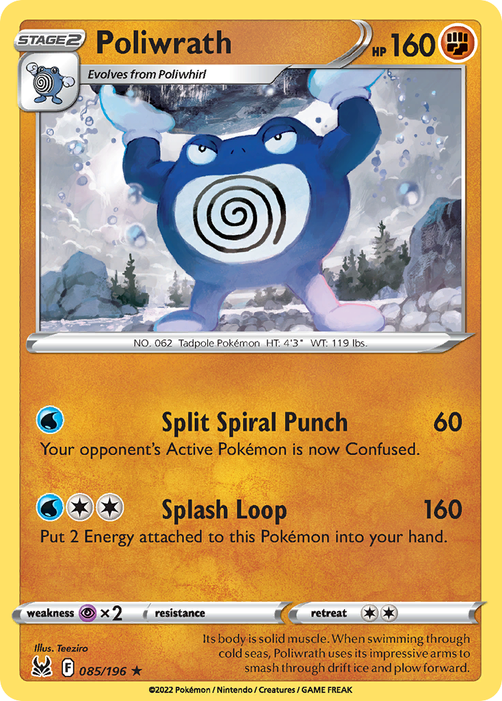 085/196 - Poliwrath - [Rare]