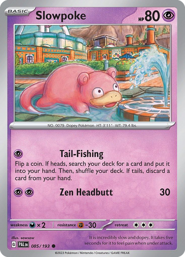 085/193 - Slowpoke - [Common] - Reverse Holo