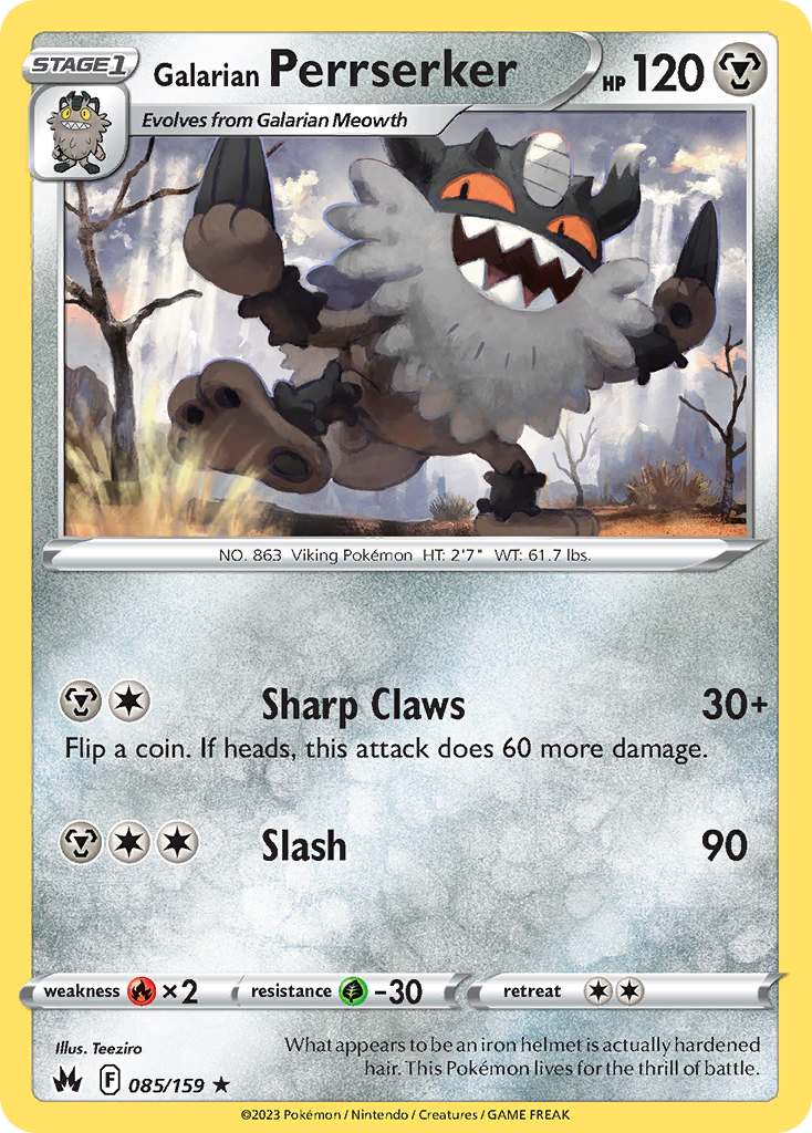 085/159 - Galarian Perrserker - [Rare]