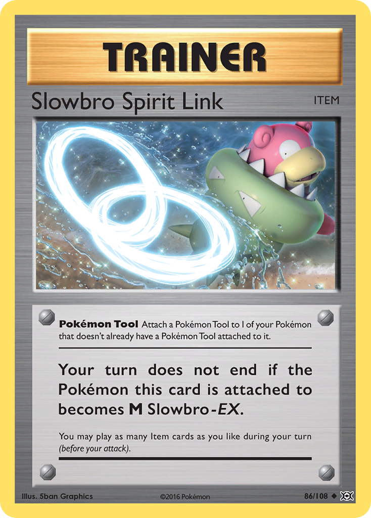 86/108 - Slowbro Spirit Link - [Uncommon]