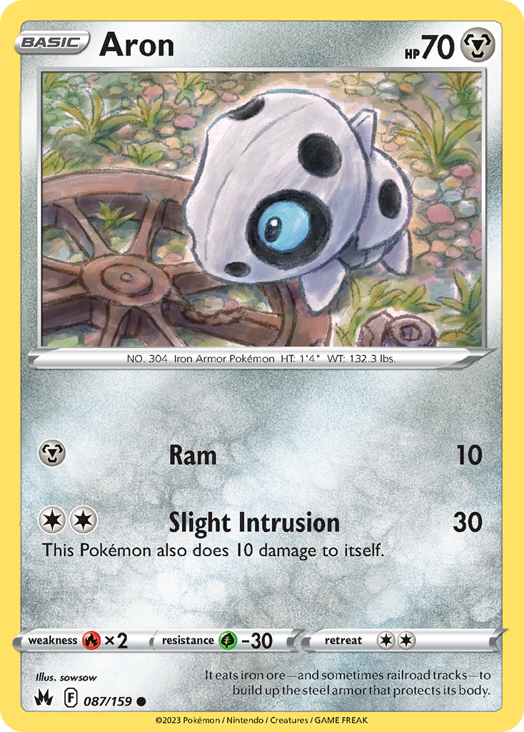 087/159 - Aron - [Common] - Reverse Holo