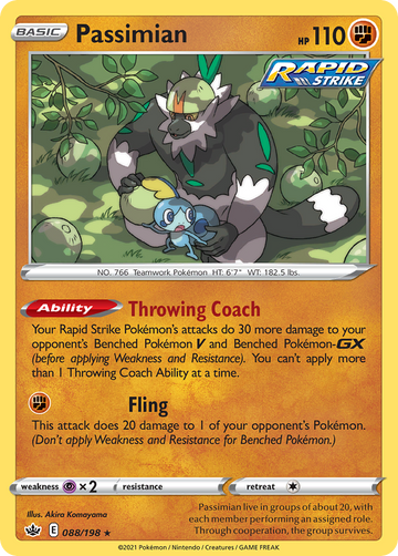088/198 - Passimian - Reverse Holo - [Rare]