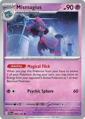 088/193 - Mismagius - [Uncommon] - Reverse Holo