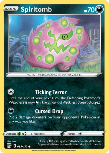089/172 - Spiritomb - Reverse Holo - [Common]