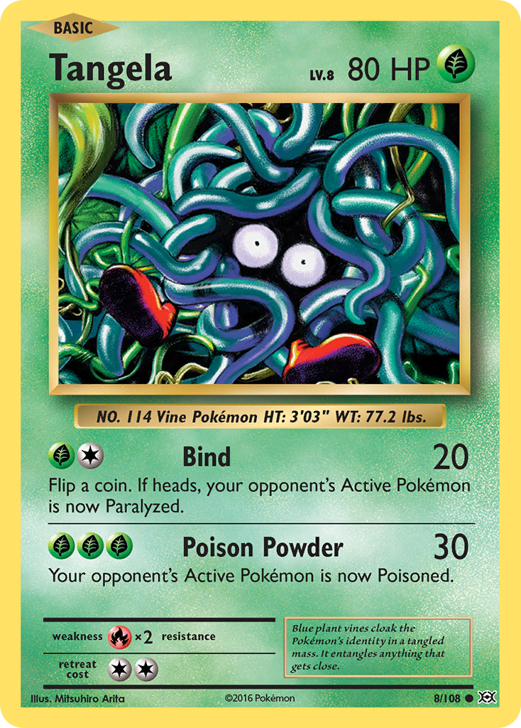 8/108 - Tangela - [Common]