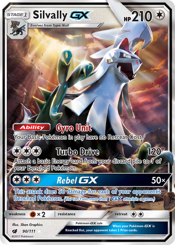 090/111 - Silvally-GX - [Rare Holo GX]