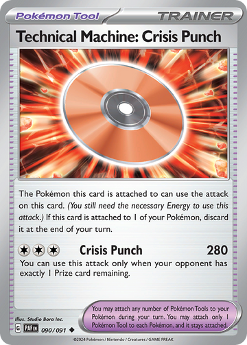 090/091 - Technical Machine: Crisis Punch - [Uncommon] - [Reverse Holo]
