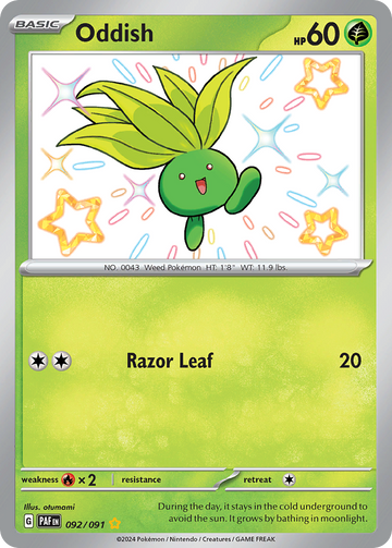 092/091 - Oddish - [Shiny Rare]