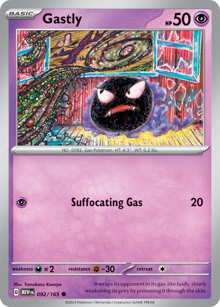 092/165 - Gastly - [Common]