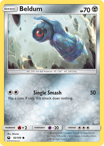 Pokémonkaart 093/168 - Beldum - Celestial Storm - [Common]