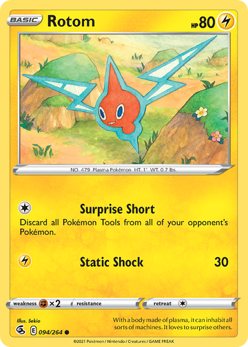 Pokémonkaart 094/264 - Rotom - Fusion Strike - [Common]