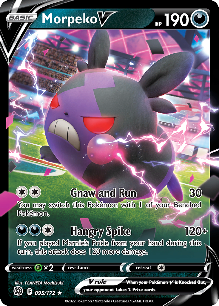 095/172 - Morpeko V - [Rare Holo V]