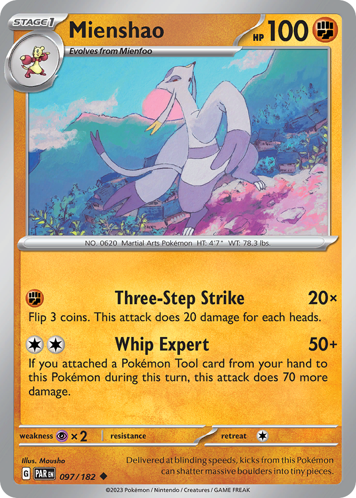 097/182 - Mienshao - [Uncommon]-Pokemeister