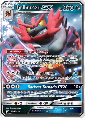 97/181 - Incineroar-GX - [Rare Holo GX]