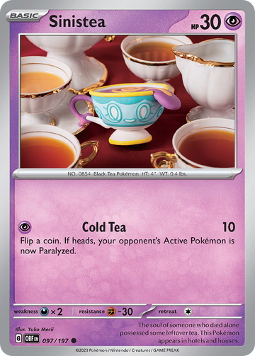 097/197 - Sinistea - [Common] - Reverse Holo