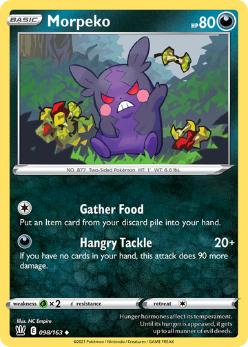 098/163 - Morpeko - Reverse Holo - [Uncommon]