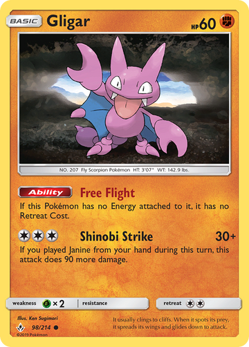 098/214 - Gligar - [Common]