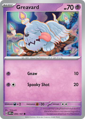 099/197 - Greavard - [Common] - Reverse Holo