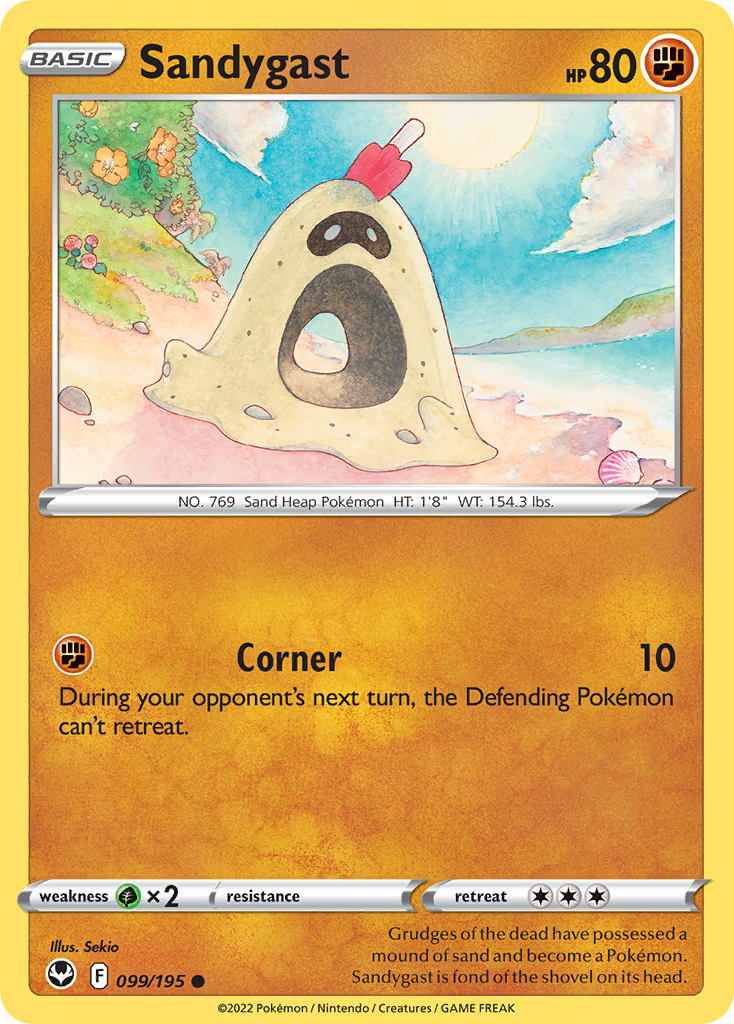 099/195 - Sandygast - [Common] - Reverse Holo