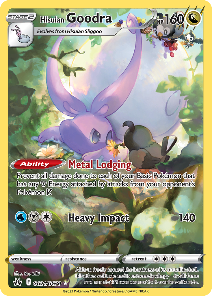 GG21/GG70 - Hisuian Goodra - [Trainer Gallery Rare Holo]