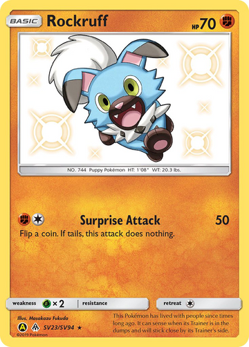 SV23/V94 - Rockruff - [Rare Shiny]
