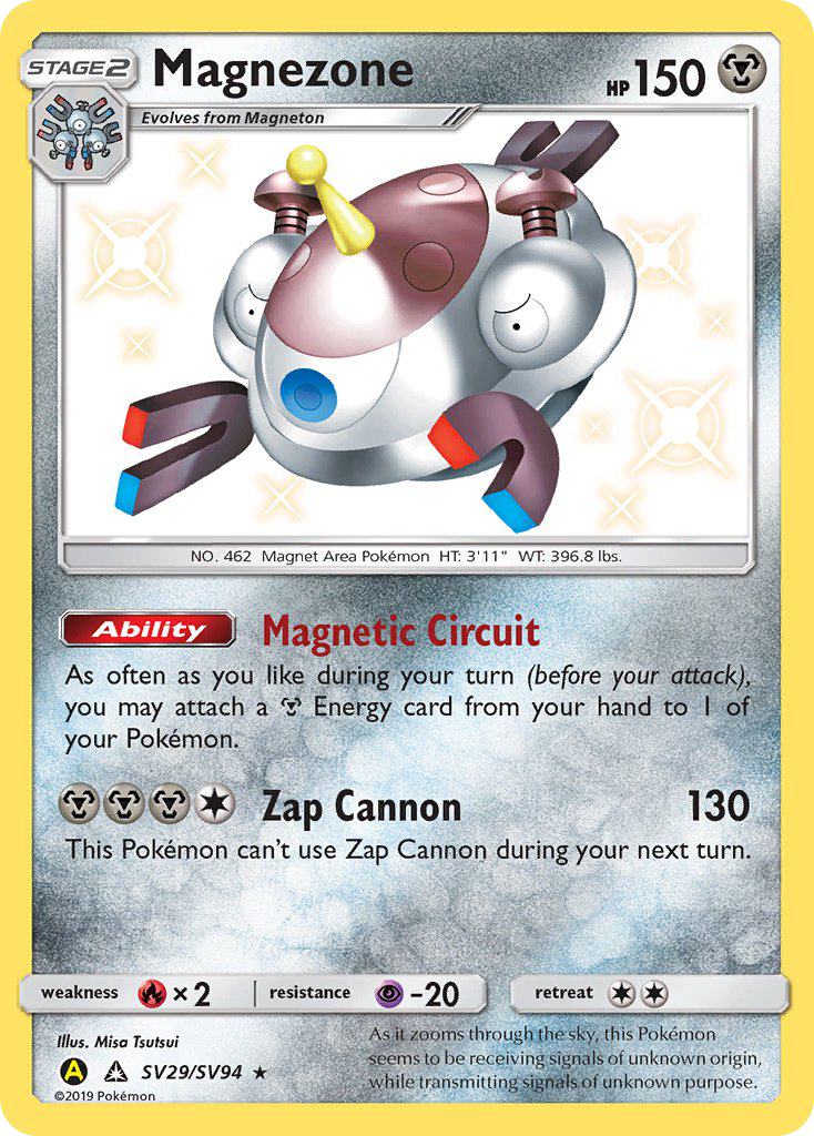 Pokémonkaart SV29/V94 - Magnezone - Shiny Vault - [Rare Shiny]