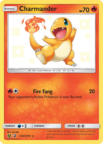 Pokémonkaart SV6/V94 - Charmander - Shiny Vault - [Rare Shiny]