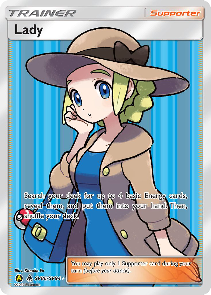 Pokémonkaart SV86/V94 - Lady - Shiny Vault - [Rare Ultra]