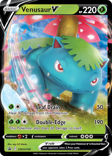 SWSH100 - Venusaur V - [Promo]