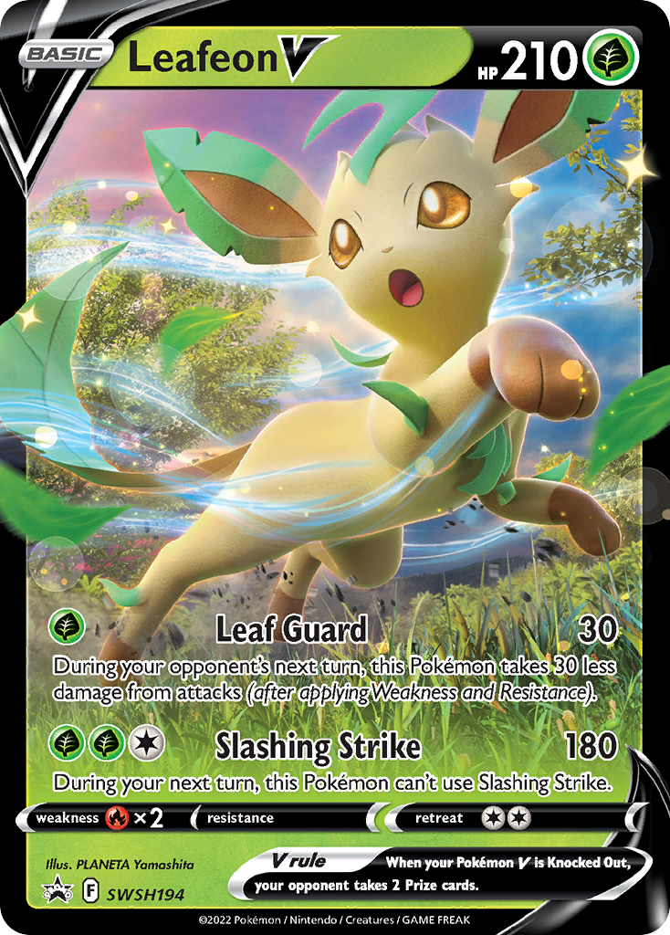 SWSH194 - Leafeon V - [Promo]