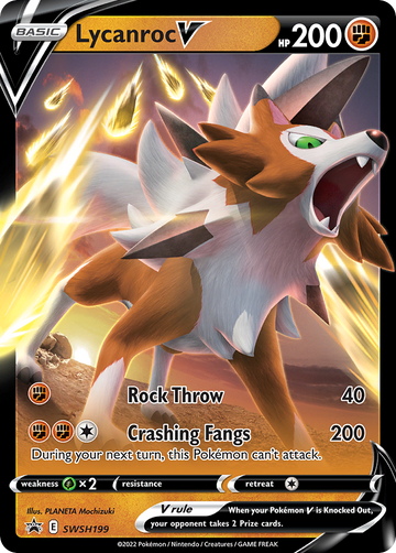 SWSH199 - Lycanroc V - [Promo]