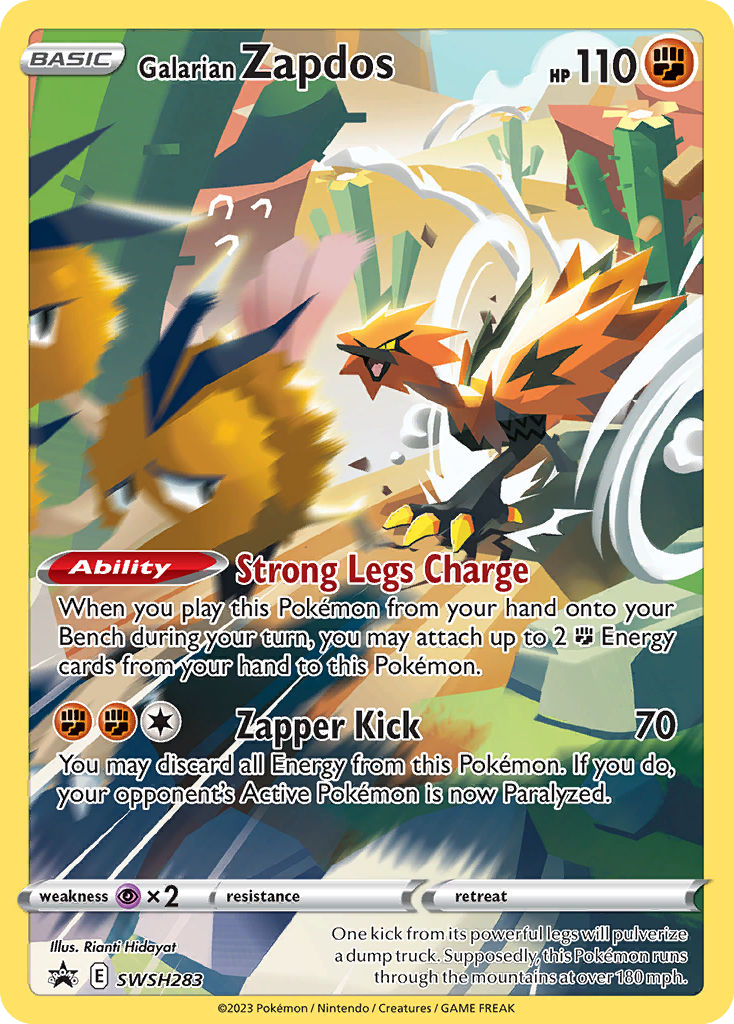 SWSH283 - Galarian Zapdos - [Promo]