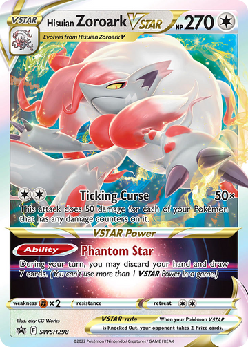 SWSH298 - Hisuian Zoroark VSTAR - [Promo]