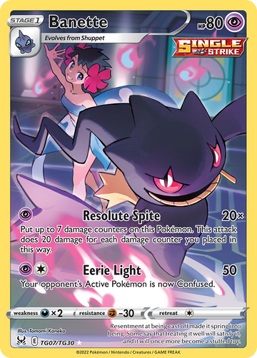 TG07/TG30 - Banette - [Rare Holo]