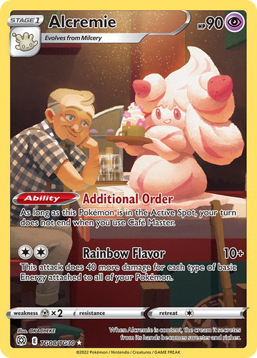 TG08/TG30 - Alcremie - [Rare Holo]